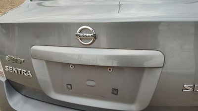 2008 Nissan Sentra License Plate Trim Surround Panel Oem Tail Trunk Finish