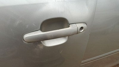 02-06 Toyota Camry Driver Left Front Outside Door Handle 1C8 Lunar Mist Metallic
