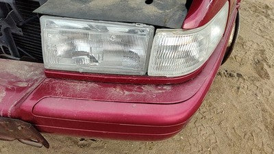 2001 Cadillac Eldorado Driver Left Trim Strip Below Headlight Crimson Red 86U