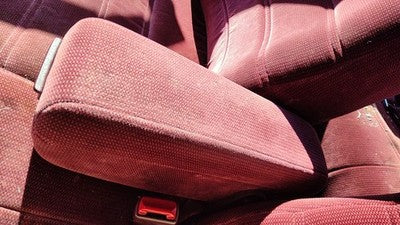 1995 Chevy Lumina Center Console Arm Rest Assembly Oem Fold Down Red