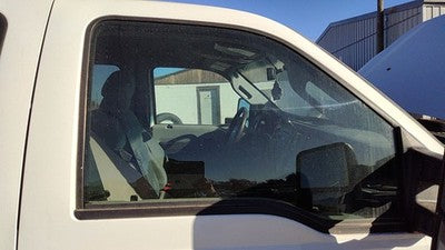13-16 Ford F250 Passenger Right Front Side Window Door Glass 6.7L Powerstroke