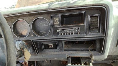 1984-1986 Dodge Ram W250 Trim Bezel Around Speedometer Oem Dash Surround Panel