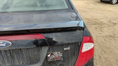 2010-2012 Ford Fusion Rear Spoiler Back Wing Oem Black Uh 9E5z5444210aa
