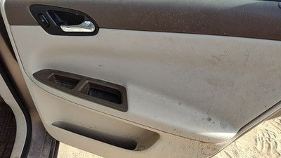 06-08 Impala Passenger Right Rear Door Trim Panel With Switches Back Neutral 52C