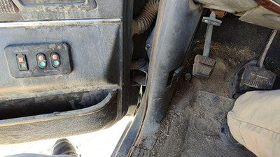 1989 F250 Pickup Driver Left Lower Kick Trim Panel Oem Gray