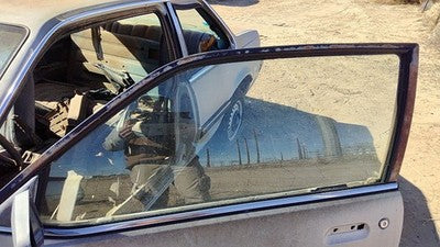 1985-1989 Pontiac Sunbird Driver Left Front Side Window Door Glass 2Dr Oem