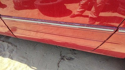 06 Town Country Driver Left Rear Moulding From Door Oem Back Trim Strip Red Prh