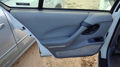 1994 Pontiac Bonneville Driver Left Rear Door Trim Panel With Switches Back Gray