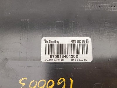 2010-2012 Dodge Caliber Dash Top Center Cubby Oem Glove Box Dark Slate Gray