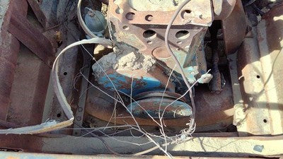 1953 Chevy Bel Air 150 Sedan Timing Cover Oem 235Ci
