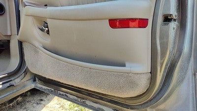 1997-2003 Buick Park Ave Passenger Right Front Door Trim Panel With Switches Tan