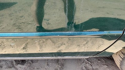 98-04 Cadillac Seville Passenger Right Front Moulding From Door Trim Strip Green