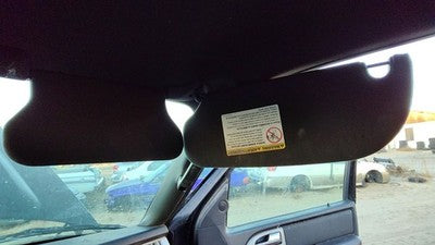2007-2009 Ford Expedition Passenger Right Sun Visor Oem 1W Black/Camel