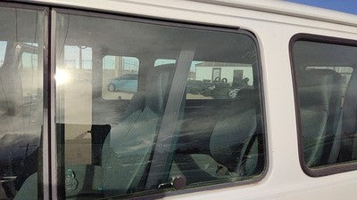 1972-1996 Gmc Van 3500 Driver Left Rear Side Window Rearward Glass Oem Back