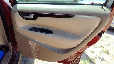 01-03 V70 Xc Passenger Right Rear Inside Door Trim Panel Wth Switches Back Beige