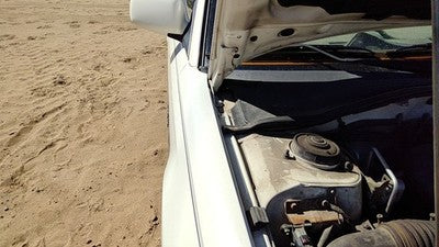 2000-04 Legacy Outback Passenger Right Hood Hinge Assembly Oem White 8Y3
