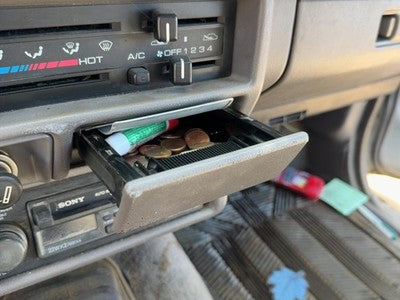1989-1995 Isuzu Pup Ash Tray Assembly Oem Slide Out Dash Gray 8970004092