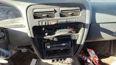 1994-1997 Nissan Hardbody Trim Bezel Around Radio Surround Dash Panel Oem Gray