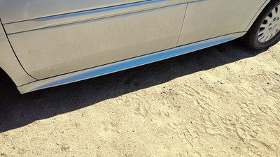 04-08 Grand Prix Driver Left Lower Rocker Panel Moulding Side Skirt Silver 12U