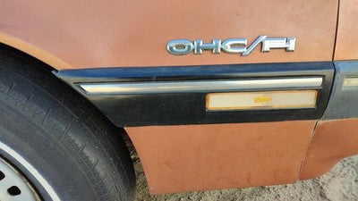 1985 Pontiac Sunbird Passenger Right Moulding From Fender Oem Trim Strip