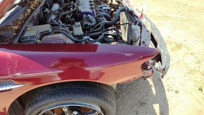 1994-1997 Honda Accord Passenger Right Front Fender Oem Red 6725931