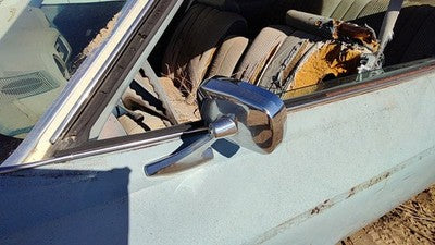 1975 Cutlass Supreme Driver Left Side Mirror Door Mounted Oem 2 Door Coupe