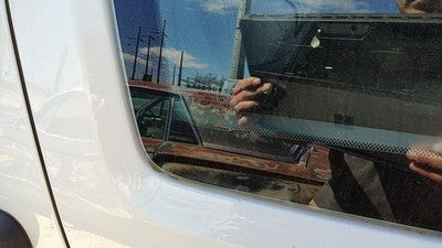 2002-2007 Jeep Liberty Driver Left Rear Quarter Glass Back Side Window Oem