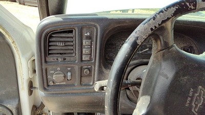 00-02 Silverado 2500 Hd Trim Bezel Around Speedometer Dash Surround Graphite 12D