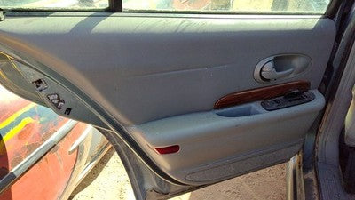 00-02 Lesabre Buick Lesabre Driver Left Rear Door Trim Panel With Switches Back