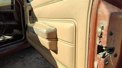 1985 Pontiac Sunbird Passenger Right Door Trim Panel Manual Windows Oem Tan