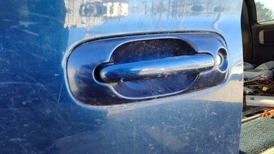 2001-2007 Dodge Caravan Driver Left Front Outside Door Handle Oem Blue