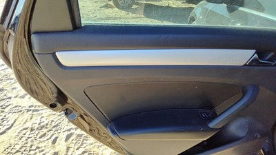2012-2019 Vw Passat Driver Left Rear Door Trim Panel With Switches Back Black Tb