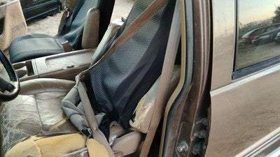 1994 Chevy Suburban Driver Left Front Seat Belt Retractor Oem Shoulder Tan