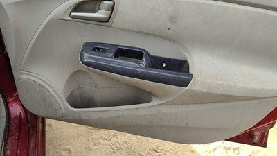 2010 Honda Insight Passenger Right Front Door Trim Panel With Switches Tan