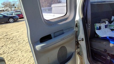 1999-2003 Ford F150 Passenger Right Rear Door Trim Panel Back Gray C2