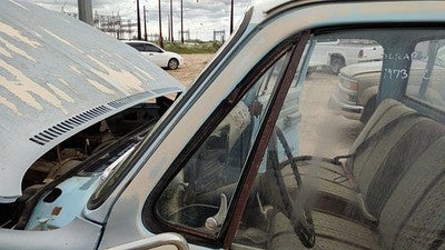 1973-1987 Chevy C10 Driver Left Front Vent Window Small Door Glass With Frame
