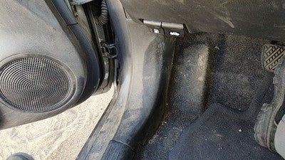 2017 Nissan Versa Driver Left Lower Kick Trim Panel Oem Charcoal G
