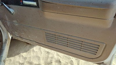 94 Chevy Silverado 1500 Passenger Right Front Door Trim Panel Manual Windows Tan