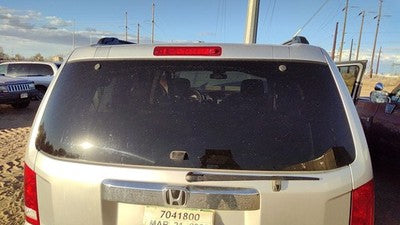 2009-2015 Honda Pilot Back Glass Rear Window Oem 73211
