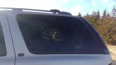 2000-2006 Chevy Tahoe Driver Left Rear Quarter Glass Back Side Window Oem