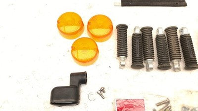 00 Davidson Misc Items Turn Signal Lens Saddlebag Hinge Pegs Stainless Hardware