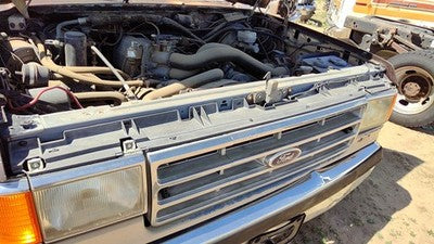 1987-1991 Ford F150 Top Plastic Cover Above Radiator Support Oem Upper Shield