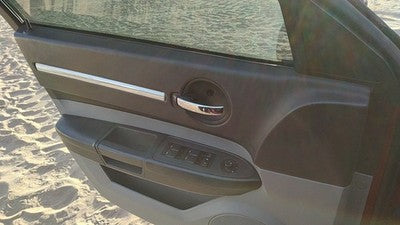 08-10 Charger Driver Left Front Door Trim Panel With Master Switch Db Slate Gray