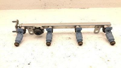 2011-2013 Kia Sorento Complete Fuel Rail With Injectors Set Loaded Oem 2.4L