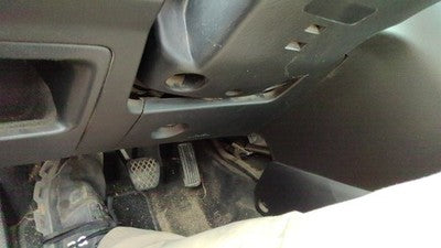 02-05 Civic Hatchback Si Lower Dash Under Column Knee Bolster Trim Panel Black