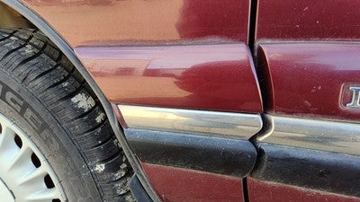 1998 Buick Lesabre Driver Left Moulding From Fender Trim Strip 51B Bordeaux Red
