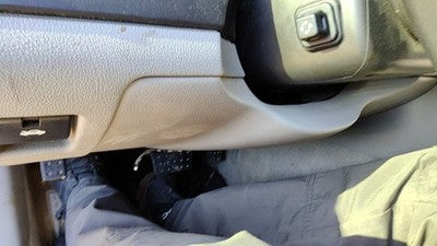 2005-2011 Cadillac Sts Lower Dash Under Column Knee Bolster Trim Panel Gray 132
