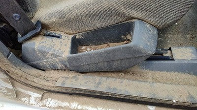 1991 Volvo 740 Passenger Right Side Seat Trim Panel Oem Gray