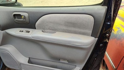 01-03 Toyota Sienna Passenger Right Front Door Trim Panel With Switches Gray 11