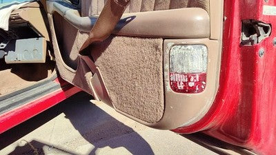 1993 Grand Prix Passenger Right Door Trim Panel With Switches 2 Door Tan